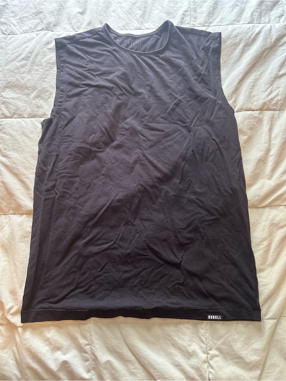 NOBULL Black Athletic Muscle Tank Top